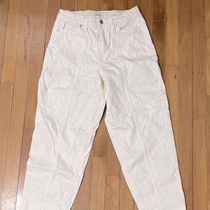 TARGET CREAM JEANS